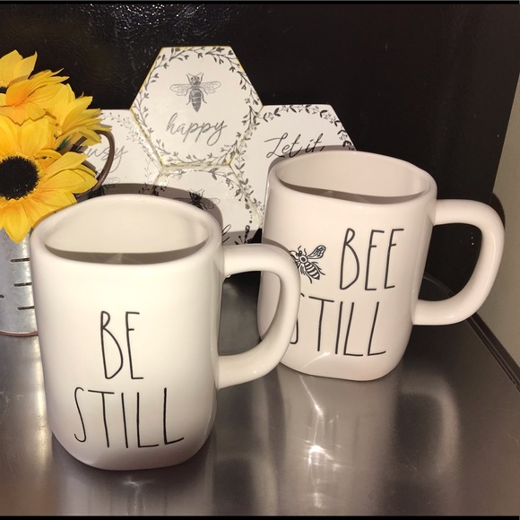 Rae Dunn Bee Still & Bee Still 🐝 Mugs (2 Mugs) - Picture 5 of 8